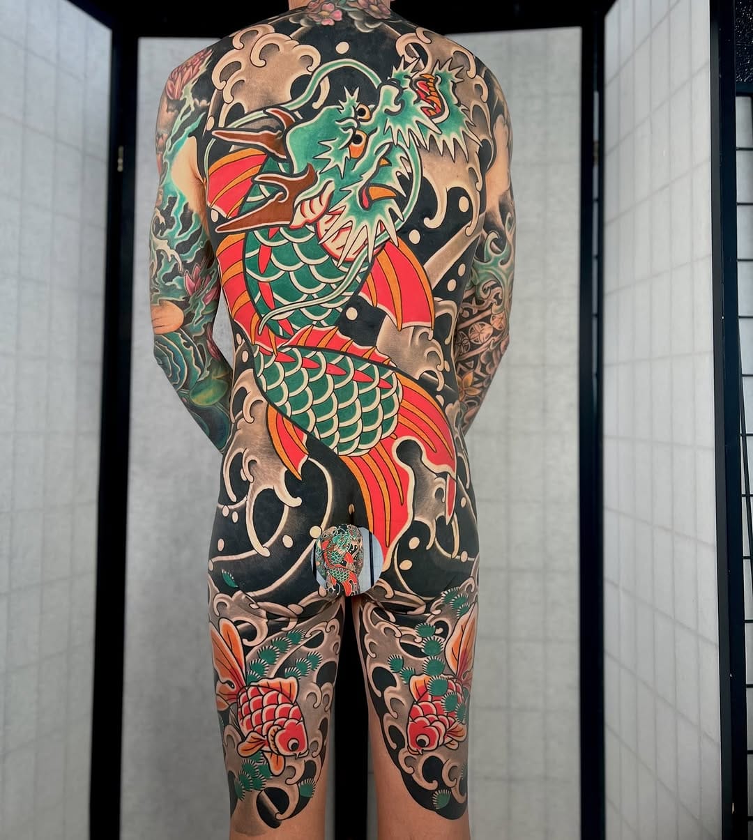 Post 9 by Billy Whitney tattoo on Instagram (carousel)