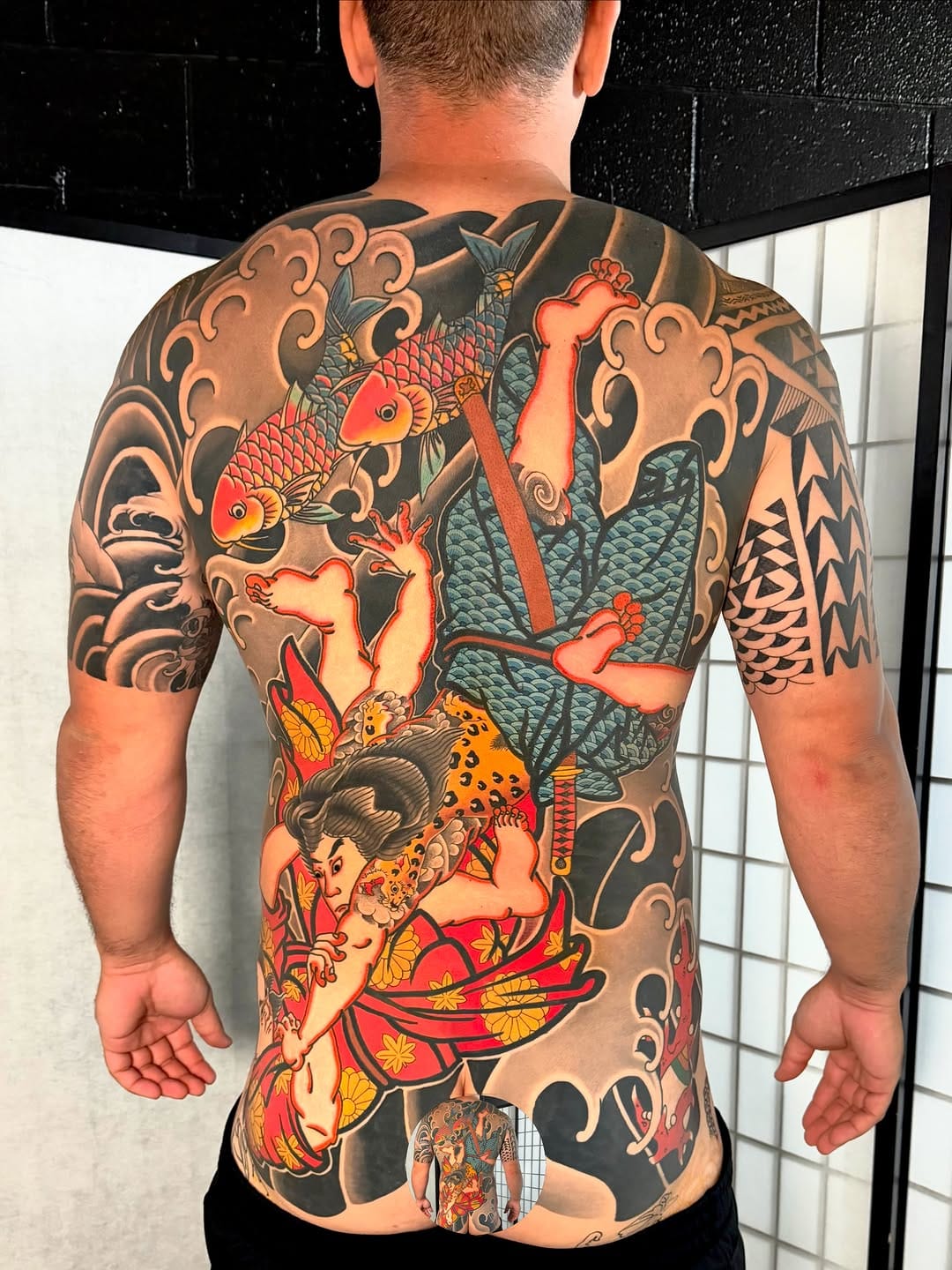 Post 3 by Billy Whitney tattoo on Instagram (carousel)