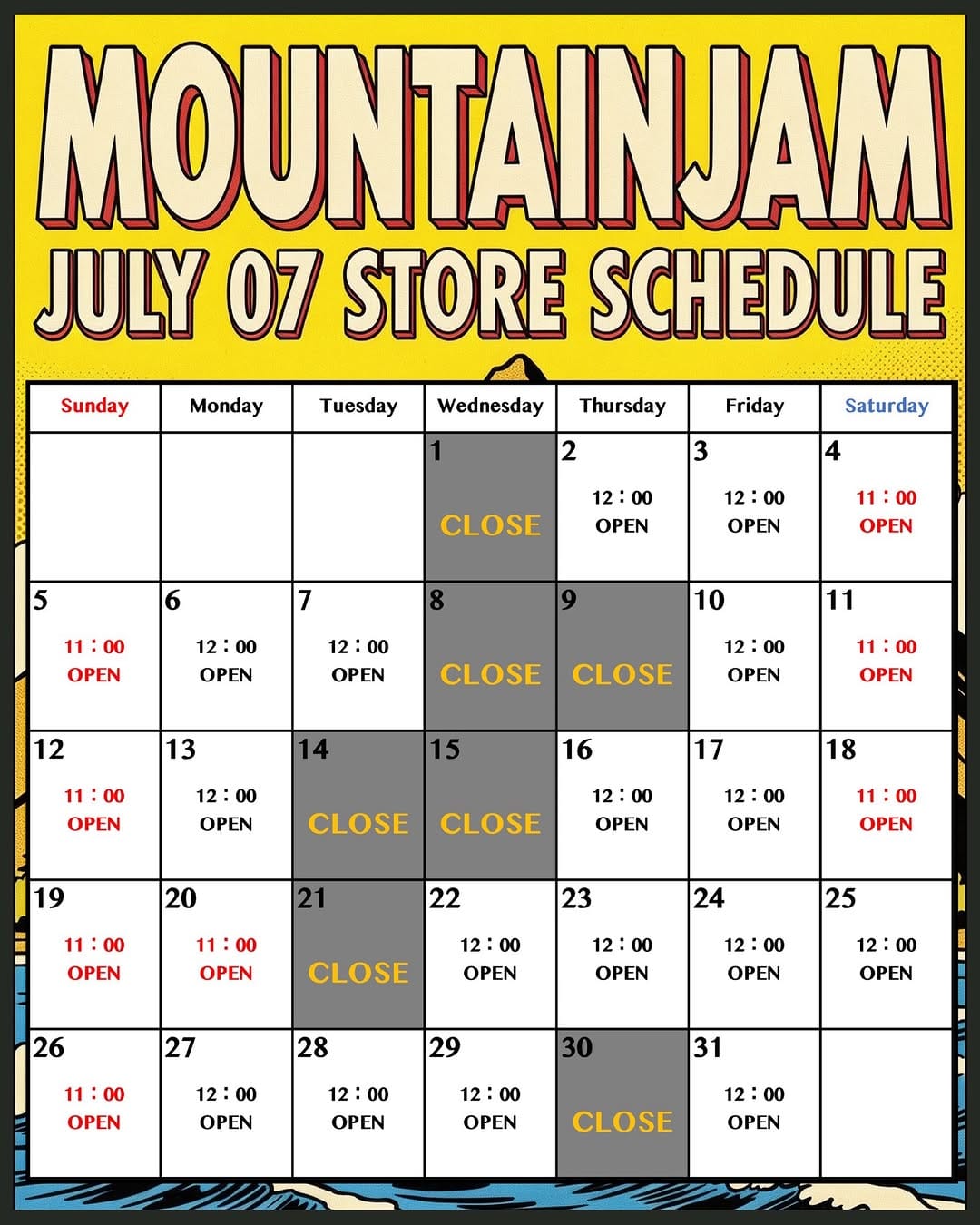 Post 2 by MOUNTAIN JAM on Instagram (carousel)