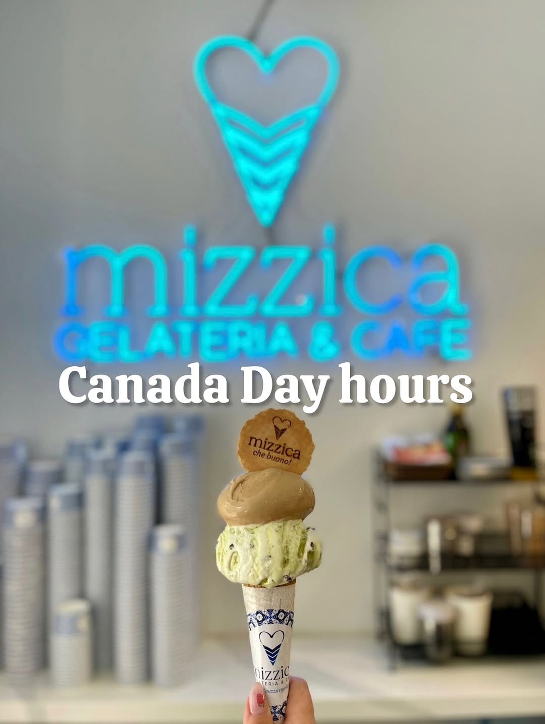 Post 3 by Mizzica Gelateria & Cafe (artisanal Italian gelato) on Instagram (carousel)