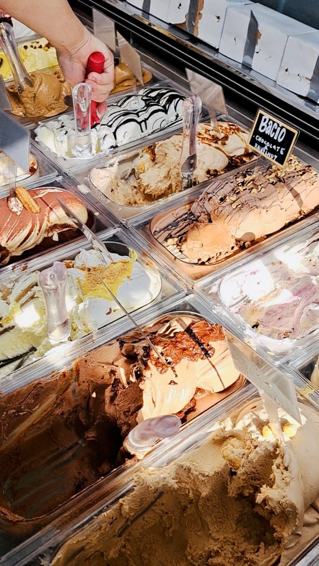 Post 1 by Mizzica Gelateria & Cafe (artisanal Italian gelato) on Instagram (video)