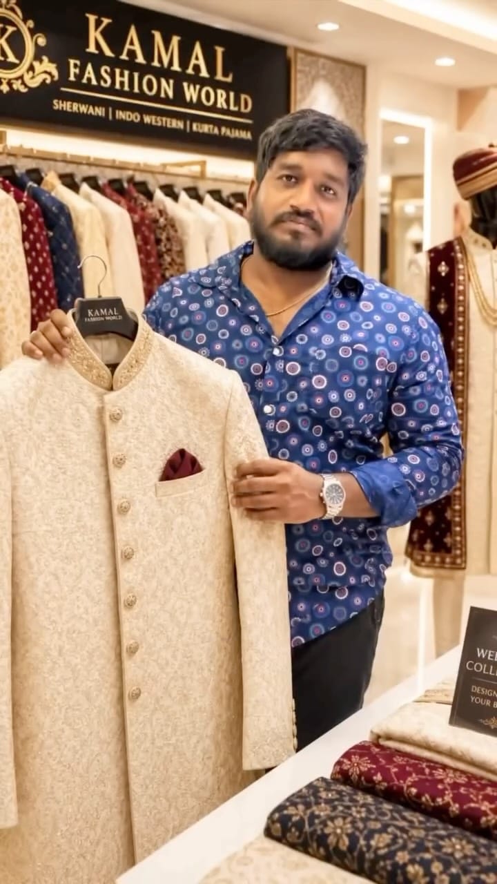 Post 7 by Kamal Fashion World on Instagram (video)