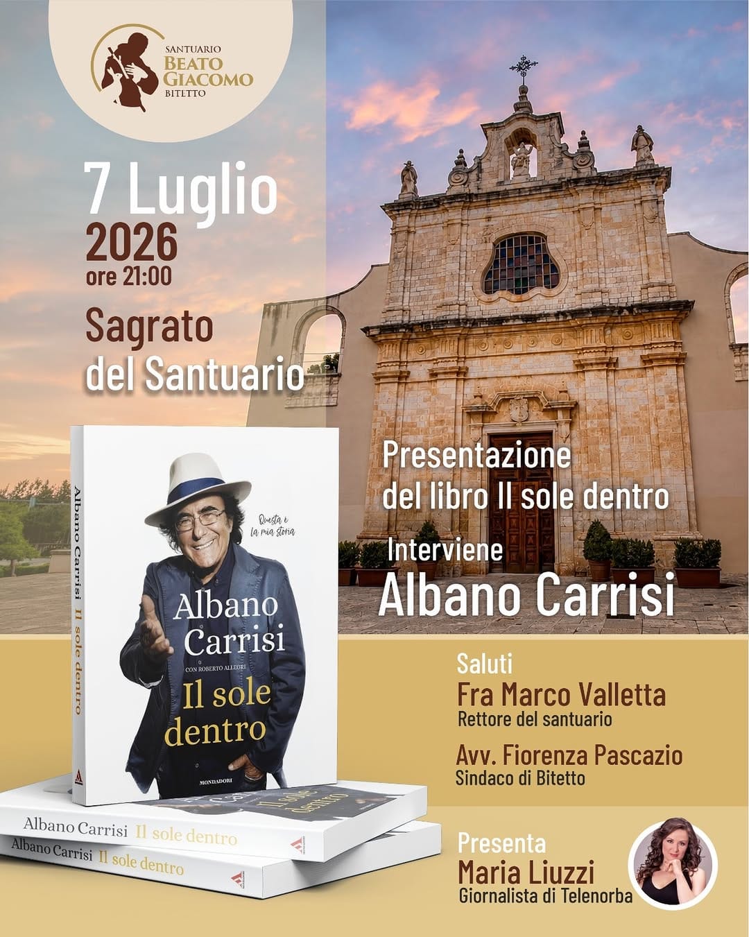 Post 2 by Al Bano on Instagram (image)