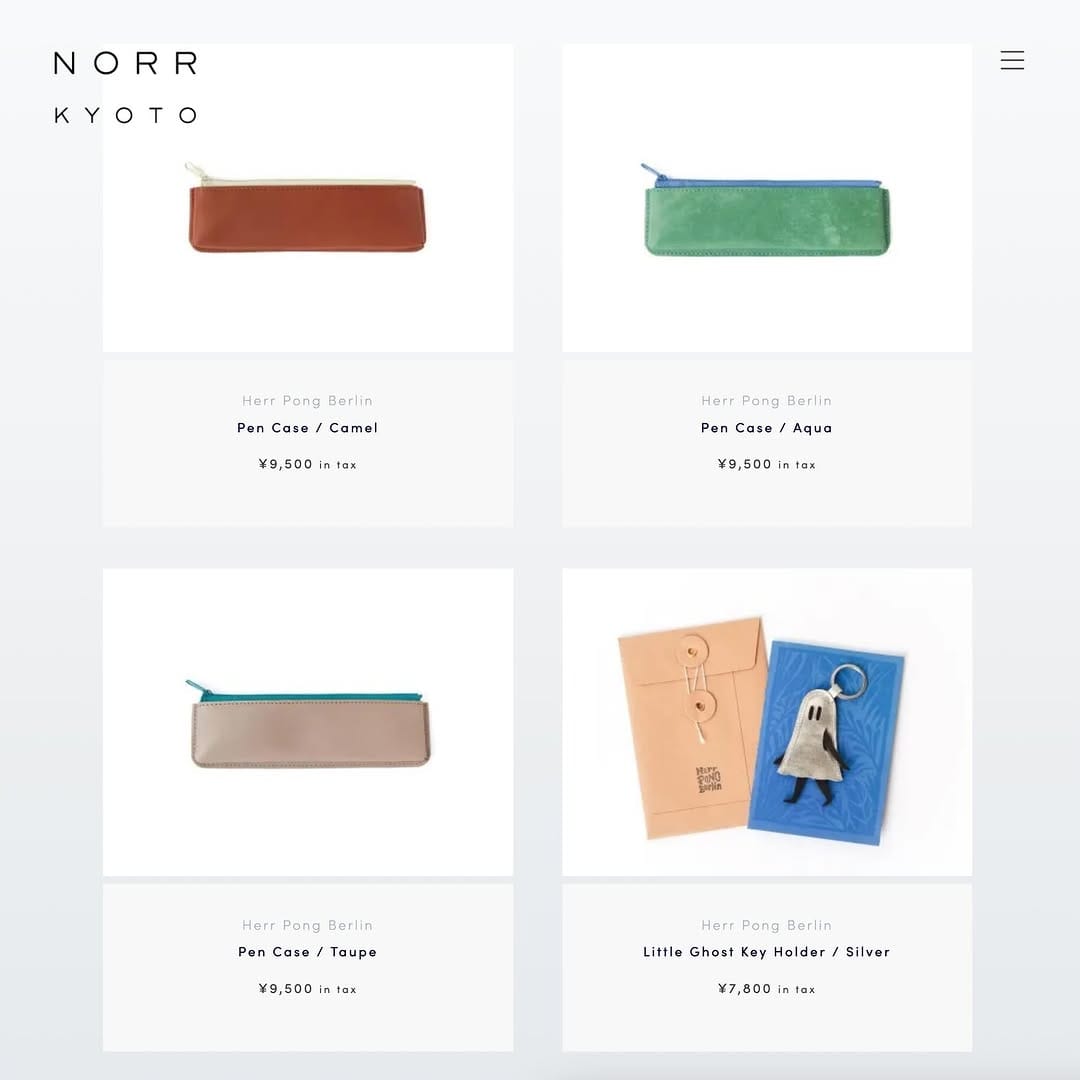 Post 1 by NORR KYOTO on Instagram (carousel)