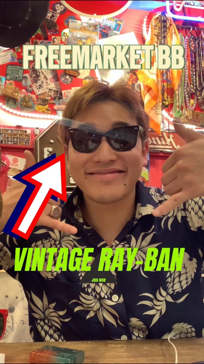 Post 5 by アメリカ村フリーマーケットB.B (American village freemarket B.B) on Instagram (video)