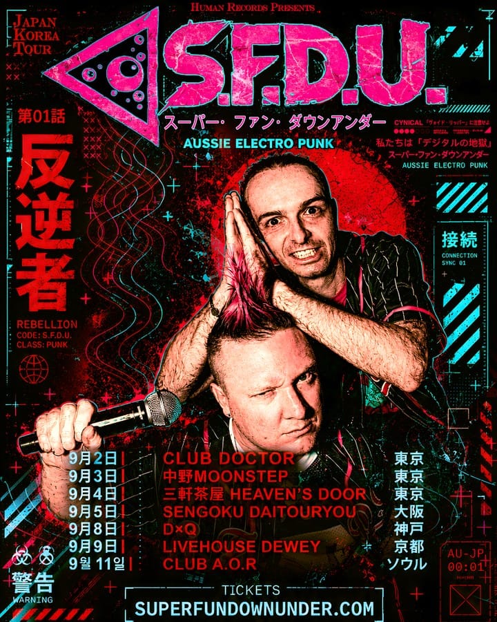 Post 6 by S.F.D.U. ⚡️ スーパー・ファン・ダウンアンダー on Instagram (image)