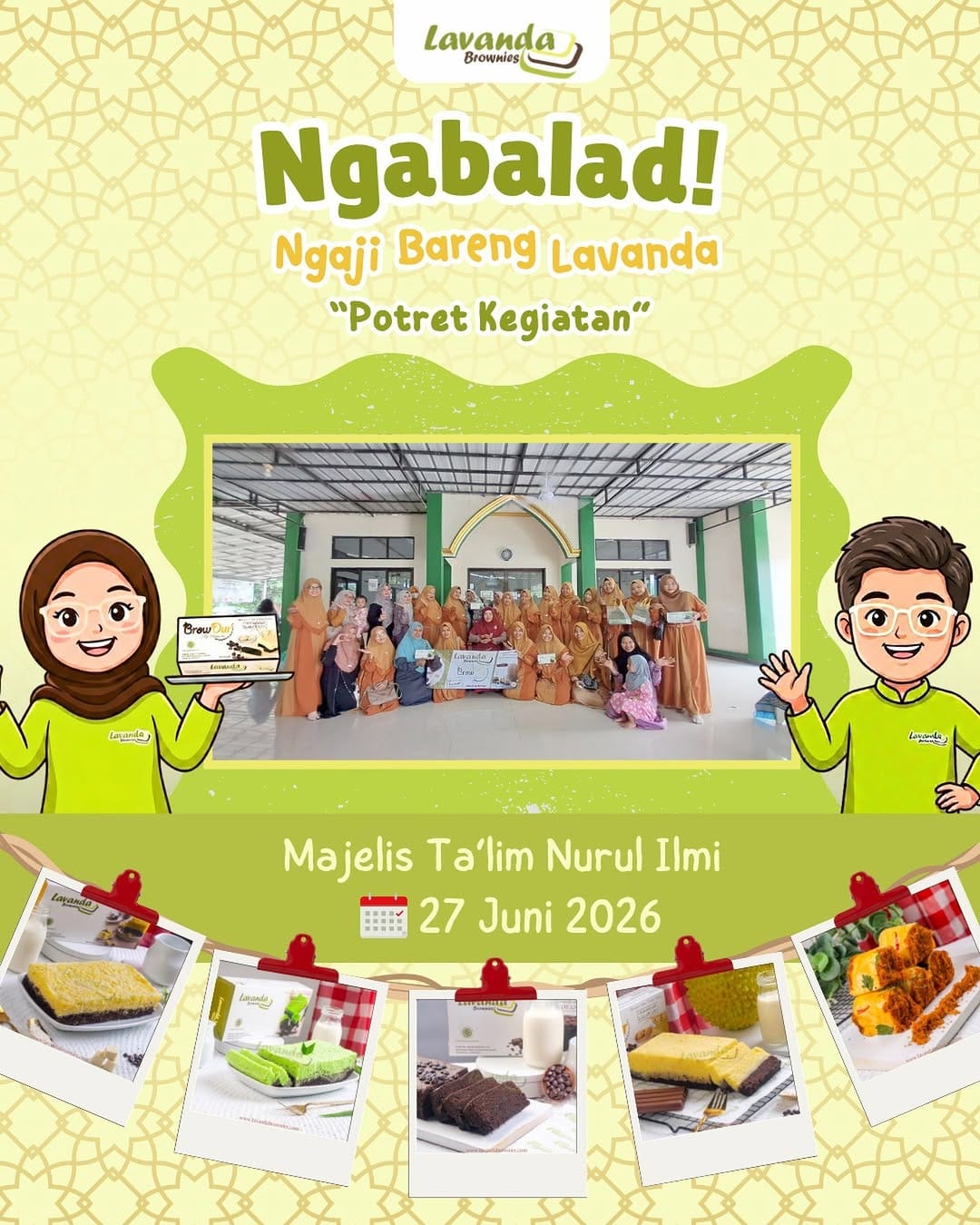 Post 2 by BROWNIES DURIAN & PUSAT OLEH OLEH ASLI KARAWANG✨ on Instagram (image)