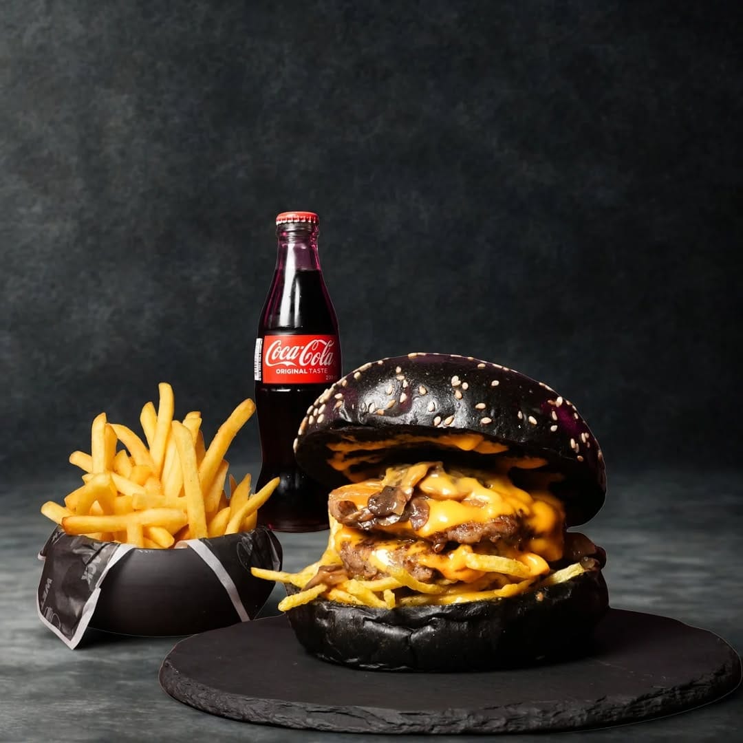 Post 8 by WET BLACK BURGER DUBAI on Instagram (carousel)