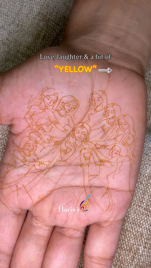 Post 7 by Harin Dalal | Bridal mehndi artist on Instagram (video)