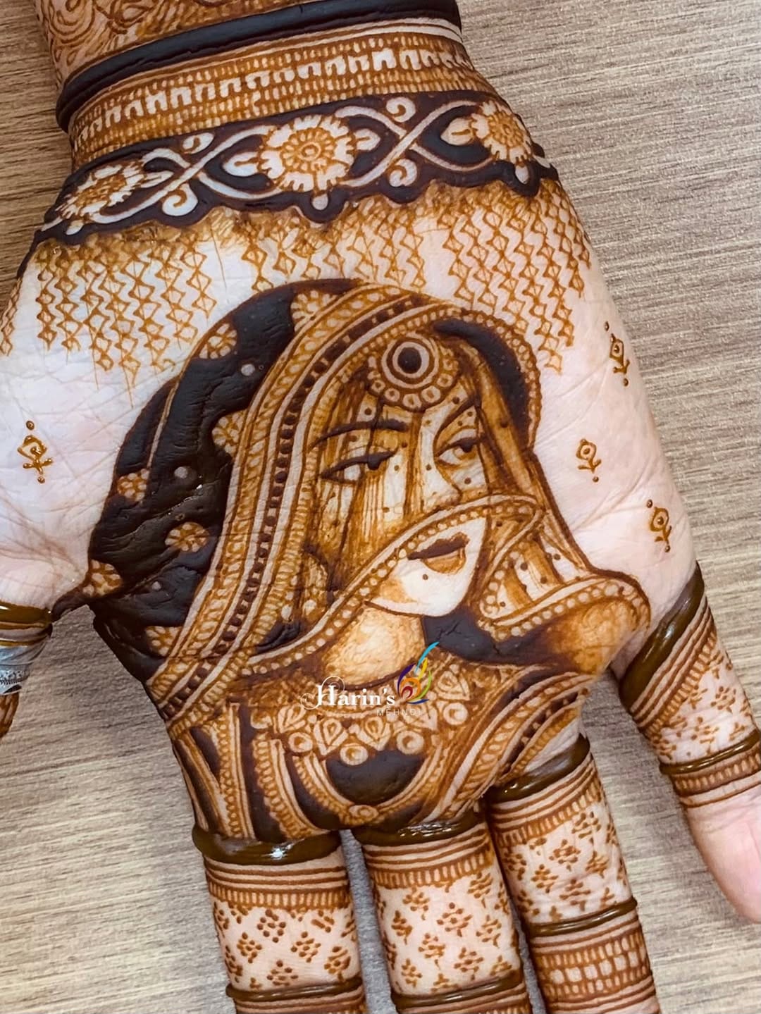 Post 6 by Harin Dalal | Bridal mehndi artist on Instagram (carousel)