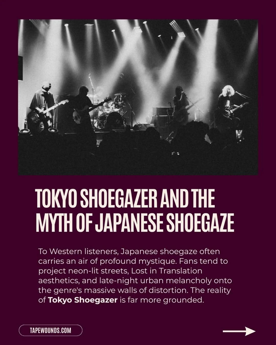 Post 5 by Tokyo Shoegazer / 東京酒吐座 on Instagram (carousel)