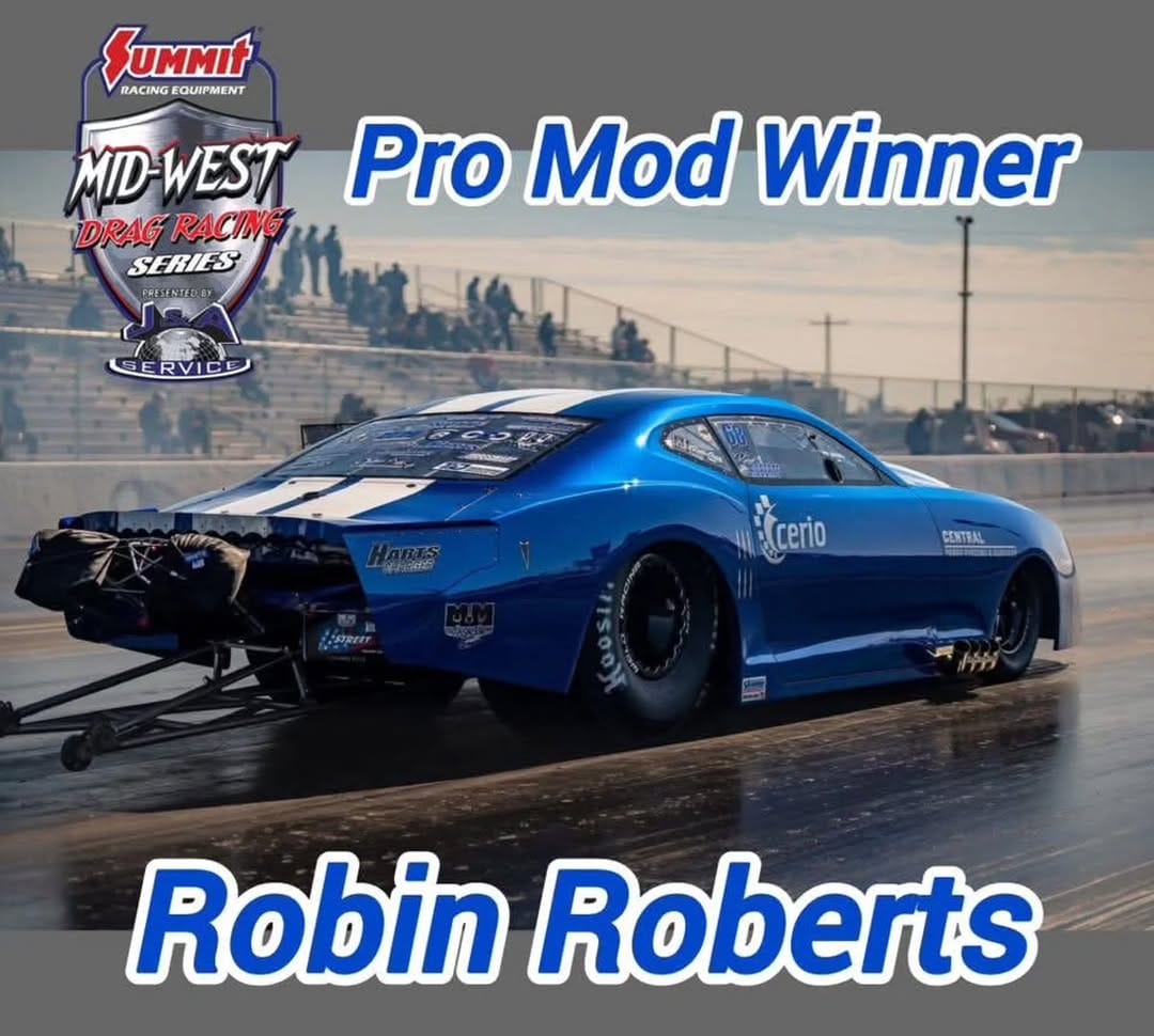 Post 3 by Robin Roberts Racing on Instagram (image)