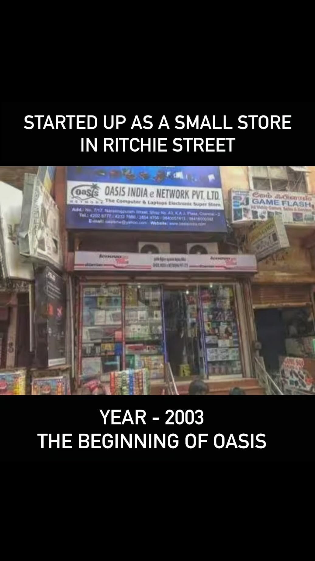 Post 10 by Oasis India IT Store Pvt Ltd on Instagram (video)