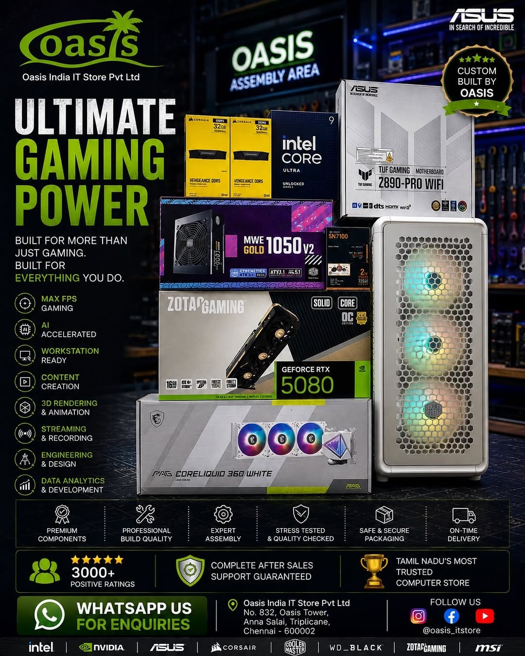 Post 5 by Oasis India IT Store Pvt Ltd on Instagram (carousel)