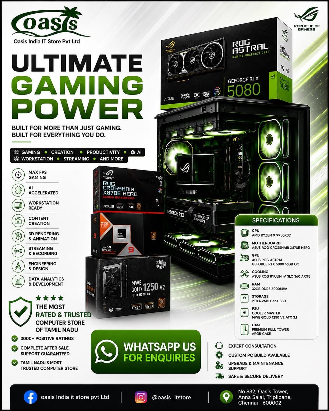 Post 7 by Oasis India IT Store Pvt Ltd on Instagram (carousel)
