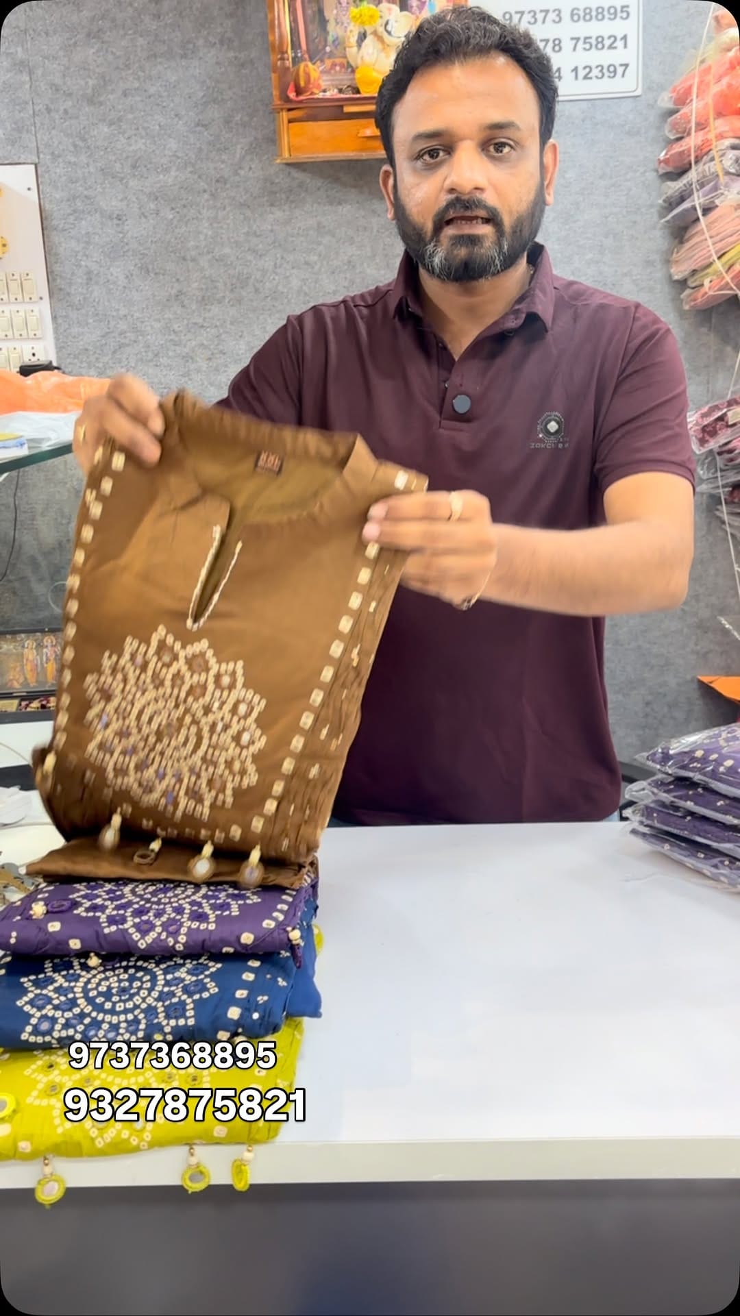 Post 3 by Chirag Gondaliya G(ekta fashion) on Instagram (video)