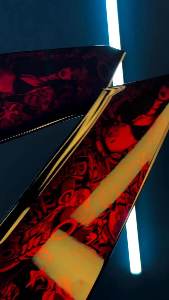 Post 9 by HYDRODIPPING | CUSTOM DESIGN | CUSTOMPAINT STUDIO | RESTORATION on Instagram (video)