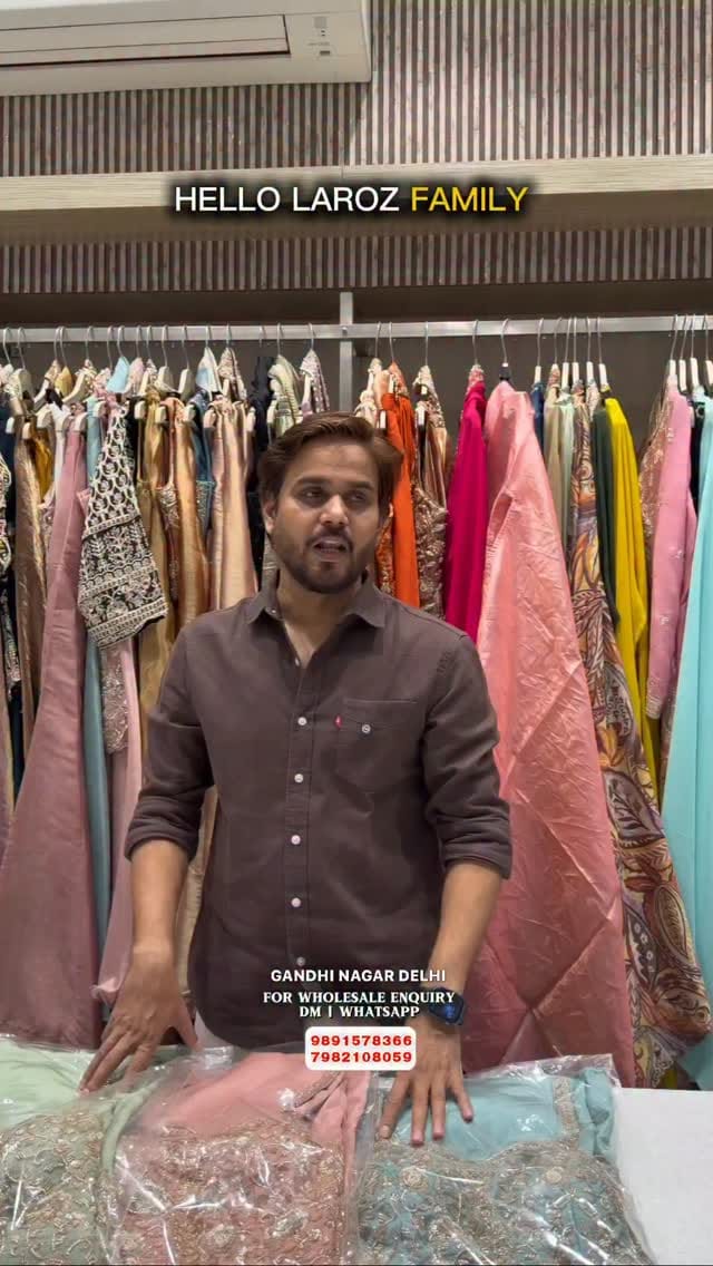 Post 6 by LAROZE CREATION _BY_CHAND on Instagram (video)