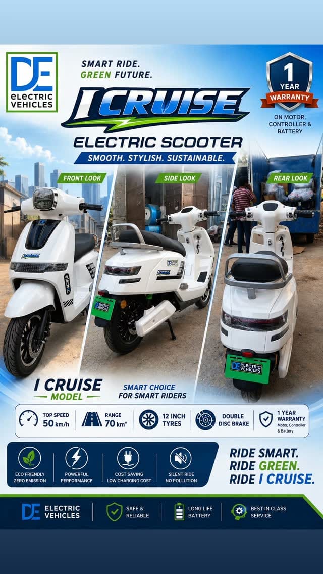 Post 2 by DE ELECTRIC VEHICLES on Instagram (video)