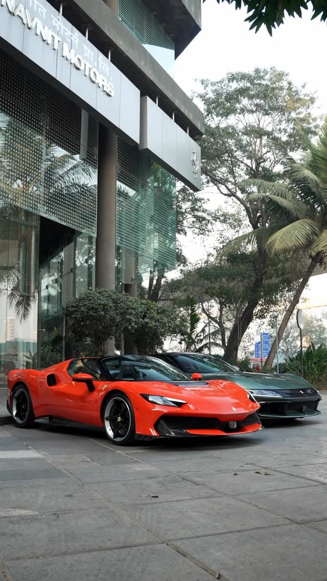 Post 10 by Navnit Motors Ferrari on Instagram (video)