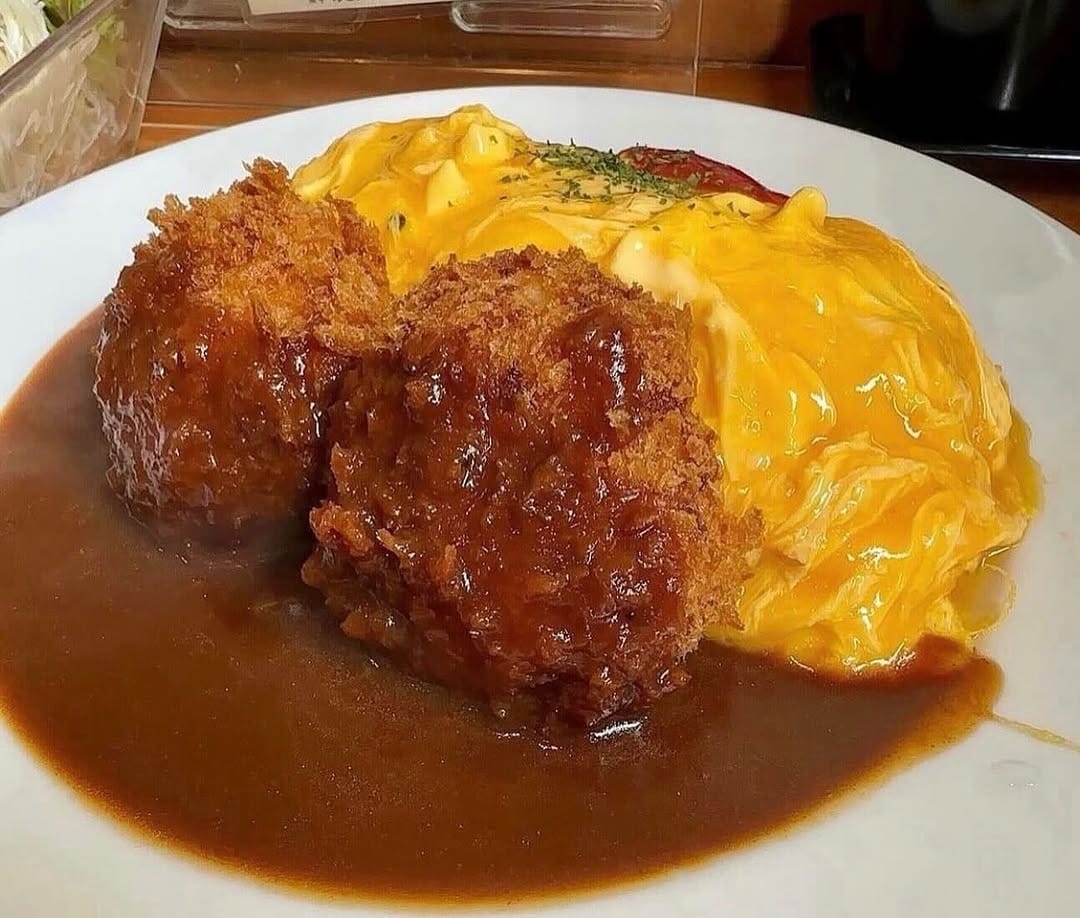 Post 1 by 洋食の藤 on Instagram (image)