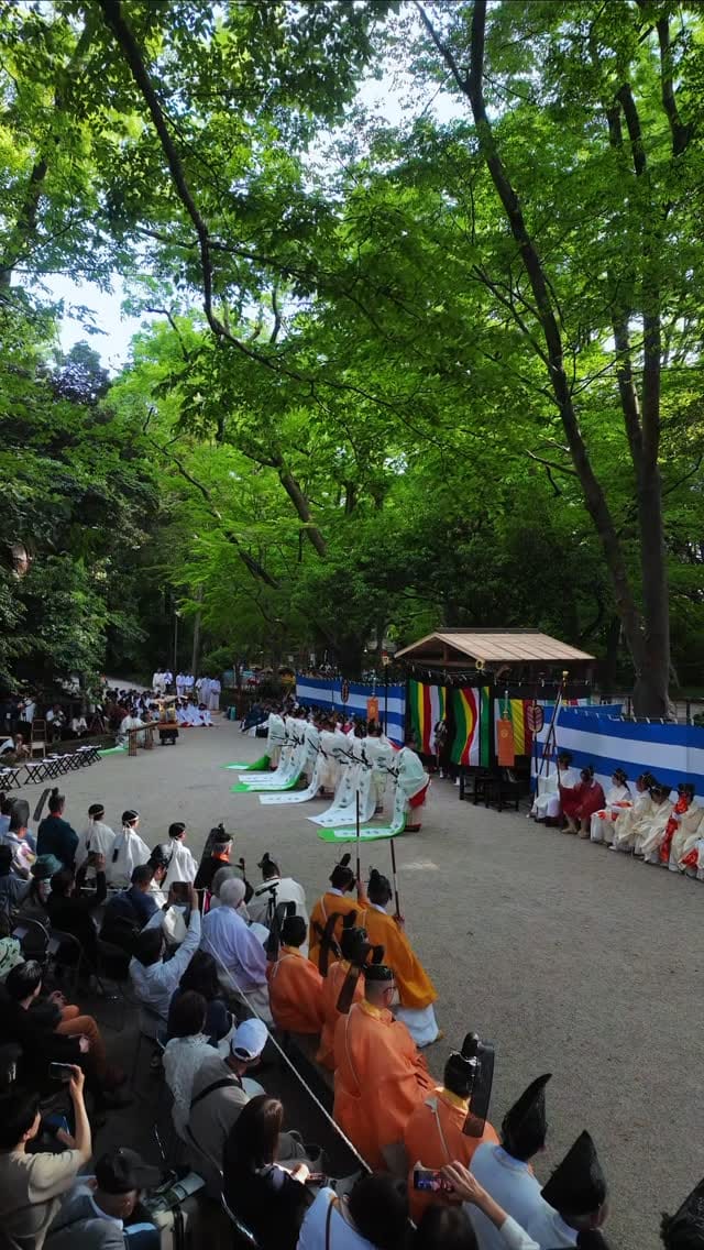 Post 7 by 世界遺産 賀茂御祖神社（下鴨神社） on Instagram (video)