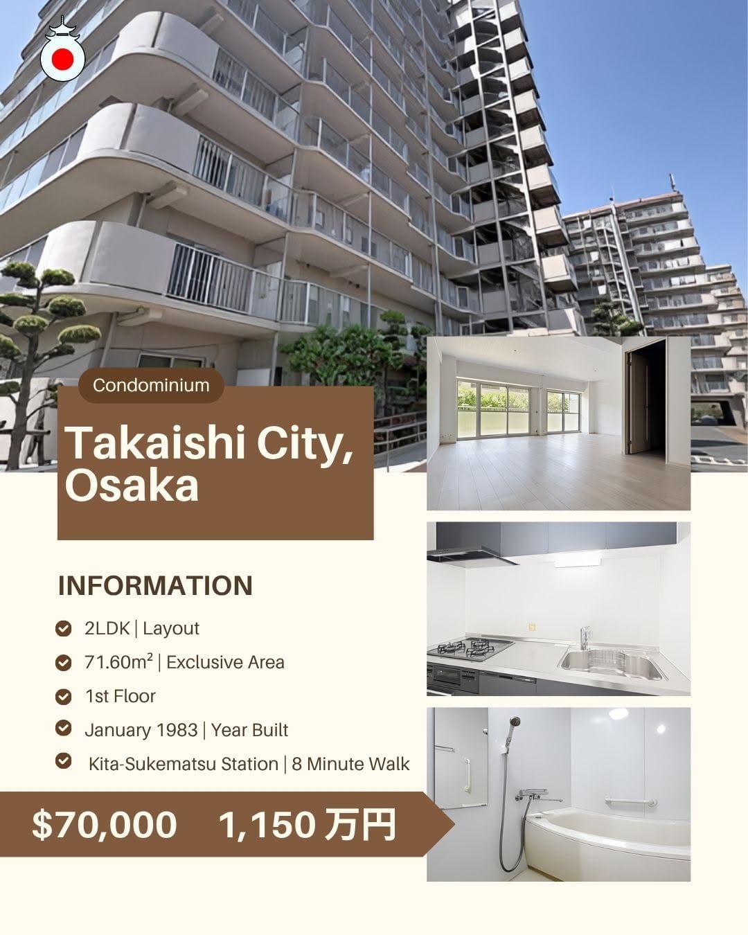 Post 4 by Japan Houses | Akiya & Investment Homes on Instagram (carousel)