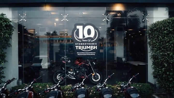 Post 10 by Triumph Kochi on Instagram (video)