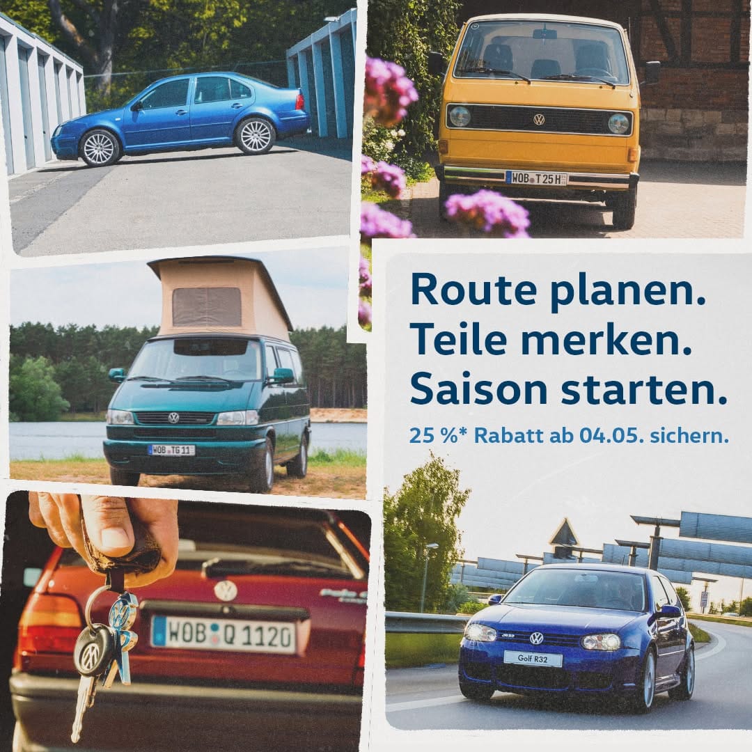 Post 8 by Volkswagen Classic Parts on Instagram (image)