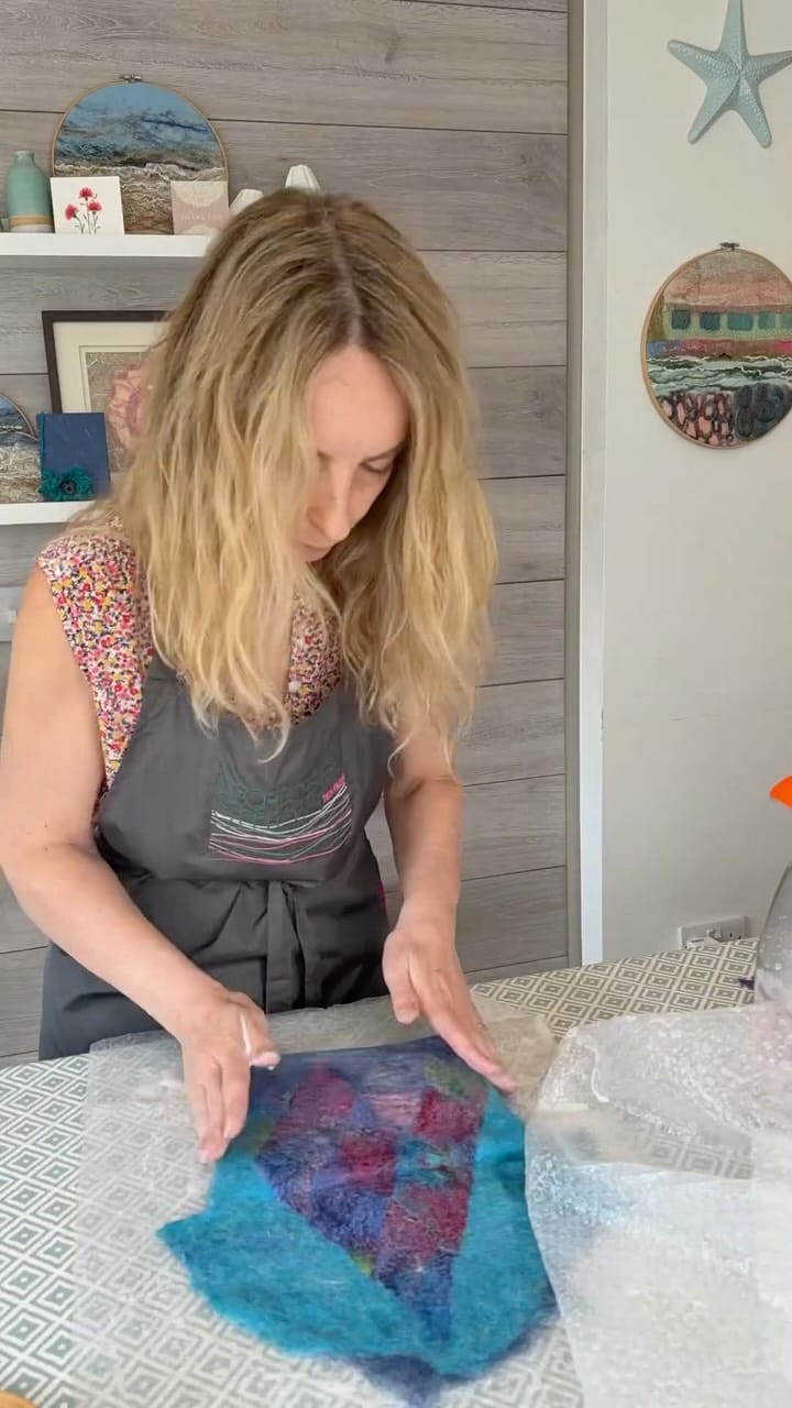 Post 6 by Natasha Smart Textiles on Instagram (video)
