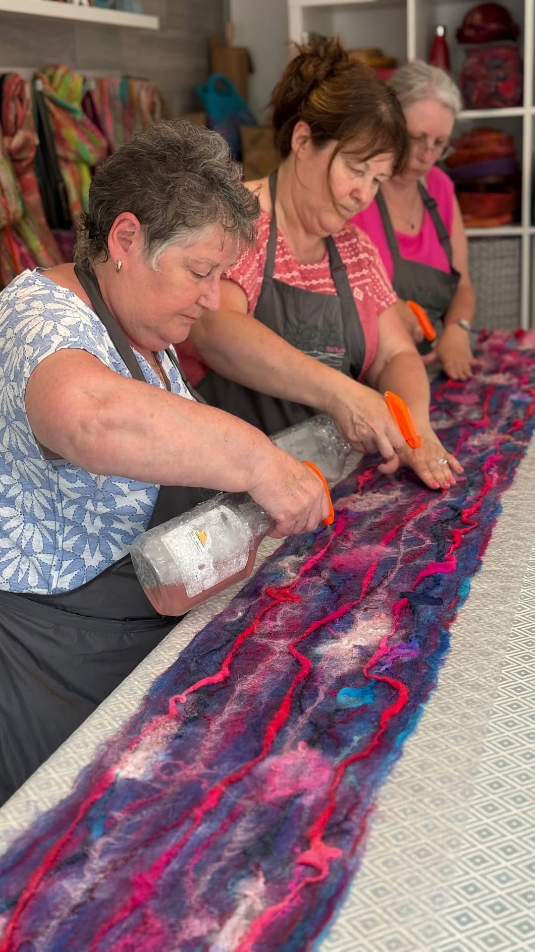 Post 2 by Natasha Smart Textiles on Instagram (video)
