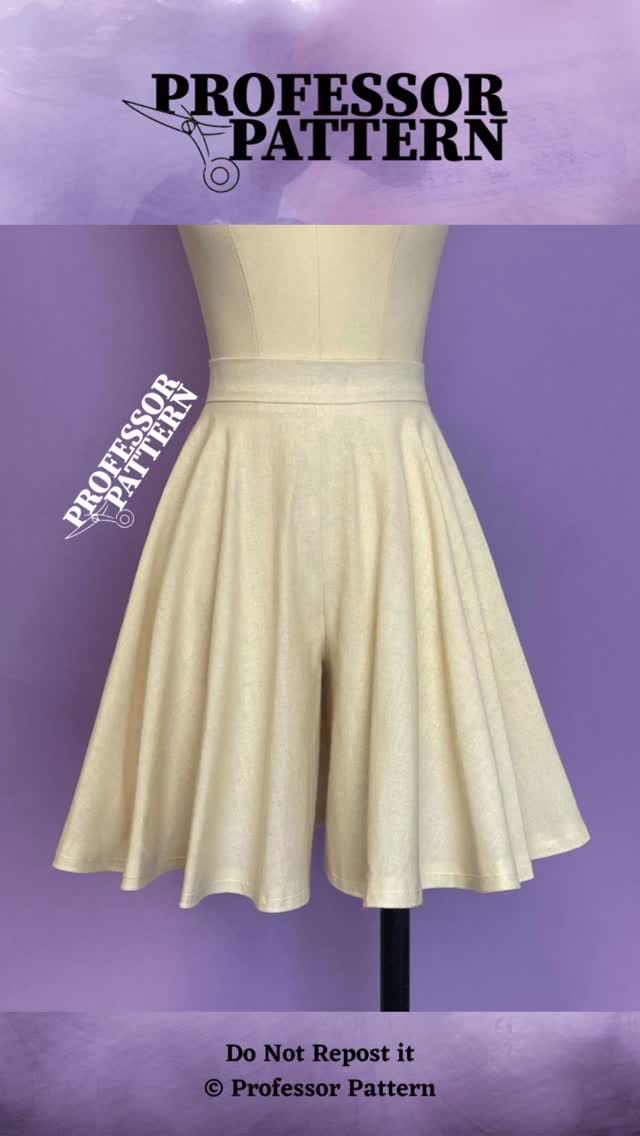 Post 5 by Professor Pattern ▪️ Tutorials on Instagram (video)