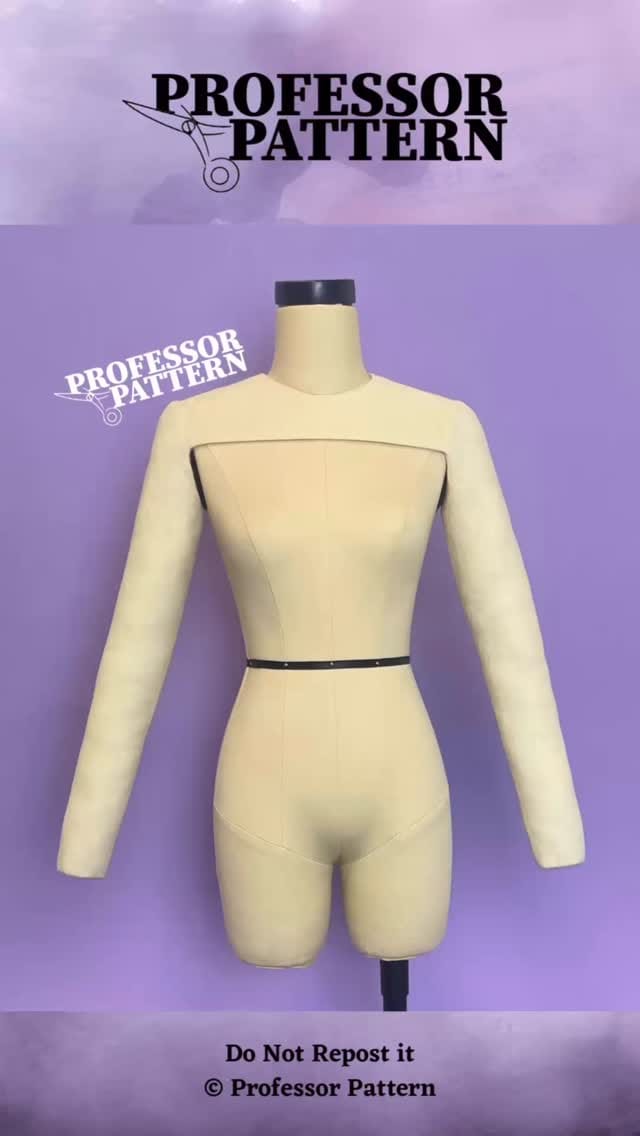 Post 6 by Professor Pattern ▪️ Tutorials on Instagram (video)