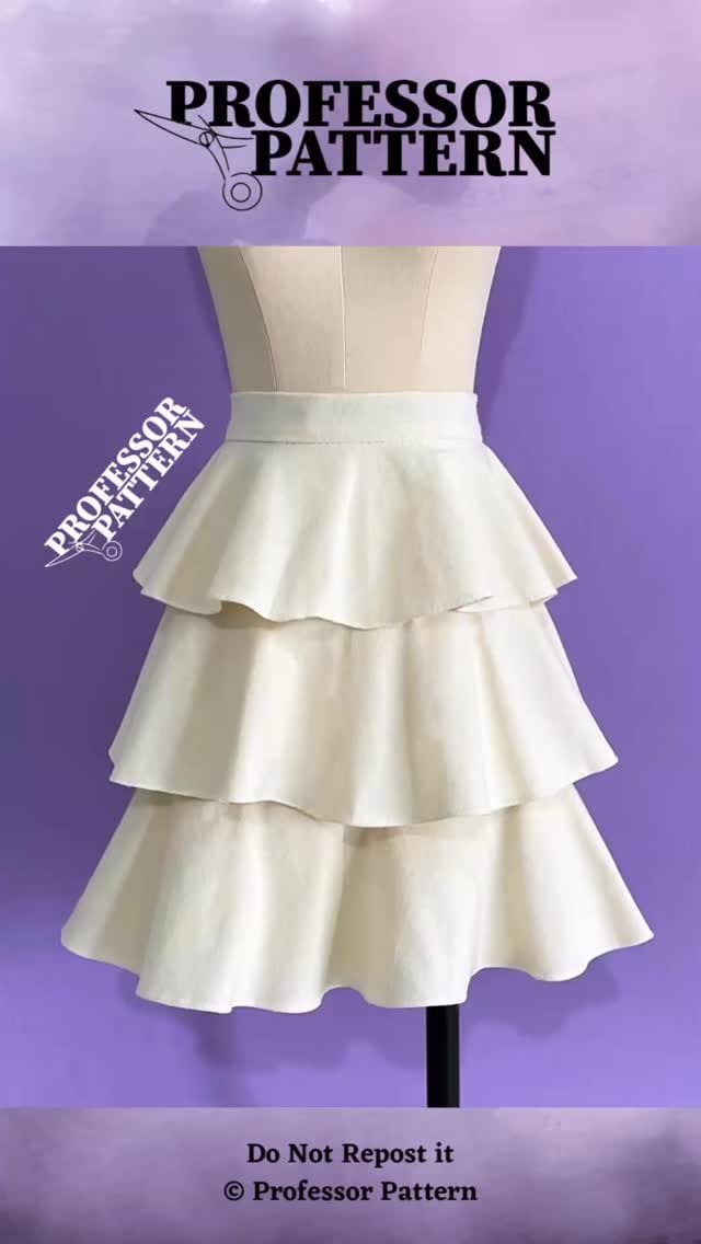 Post 10 by Professor Pattern ▪️ Tutorials on Instagram (video)