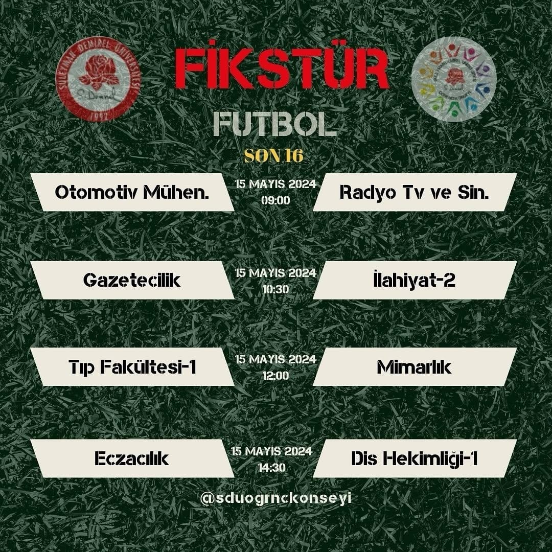 Post 6 by SDÜ Öğrenci Konseyi on Instagram (image)