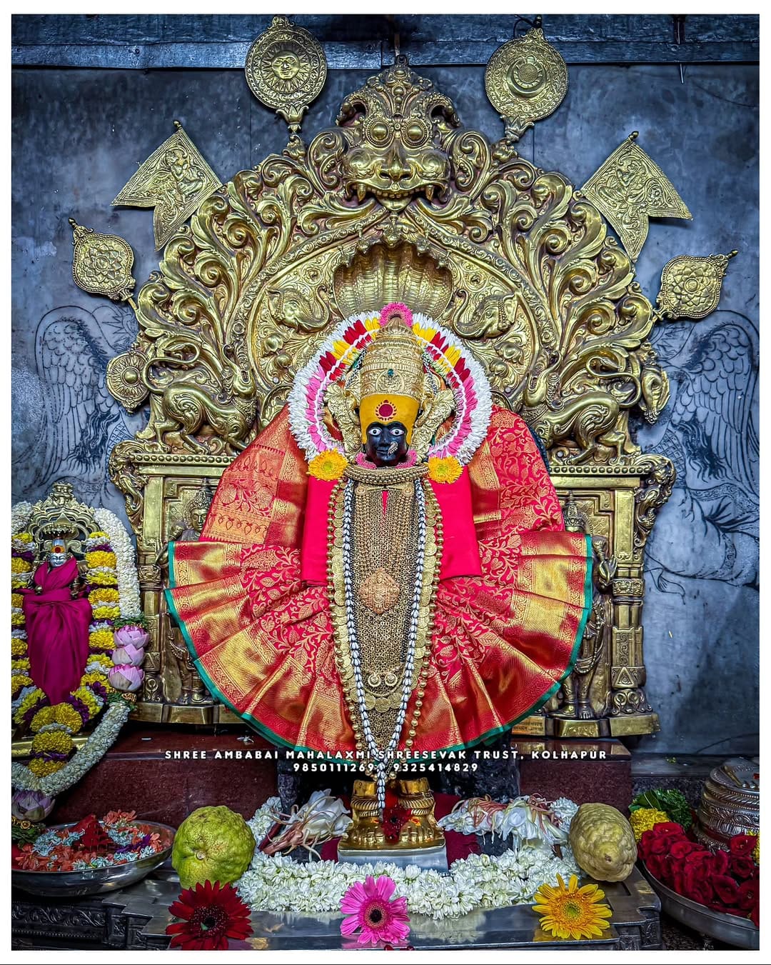 Post 1 by Ambabai / Mahalaxmi Temple on Instagram (image)