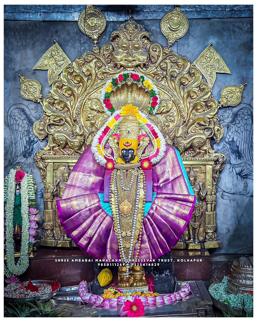 Post 3 by Ambabai / Mahalaxmi Temple on Instagram (image)