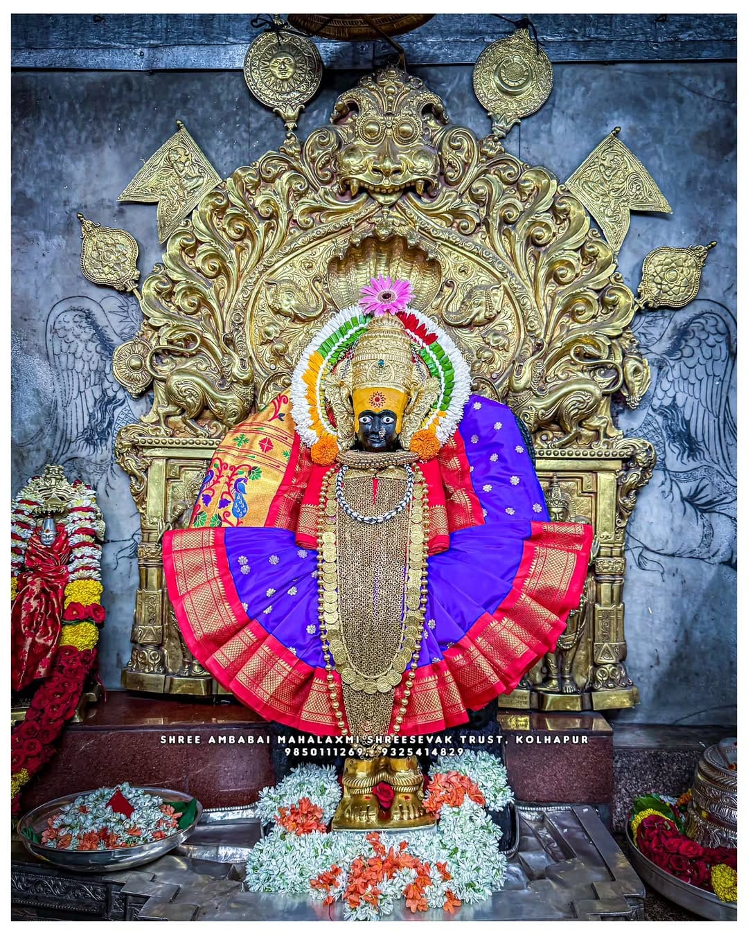 Post 9 by Ambabai / Mahalaxmi Temple on Instagram (image)