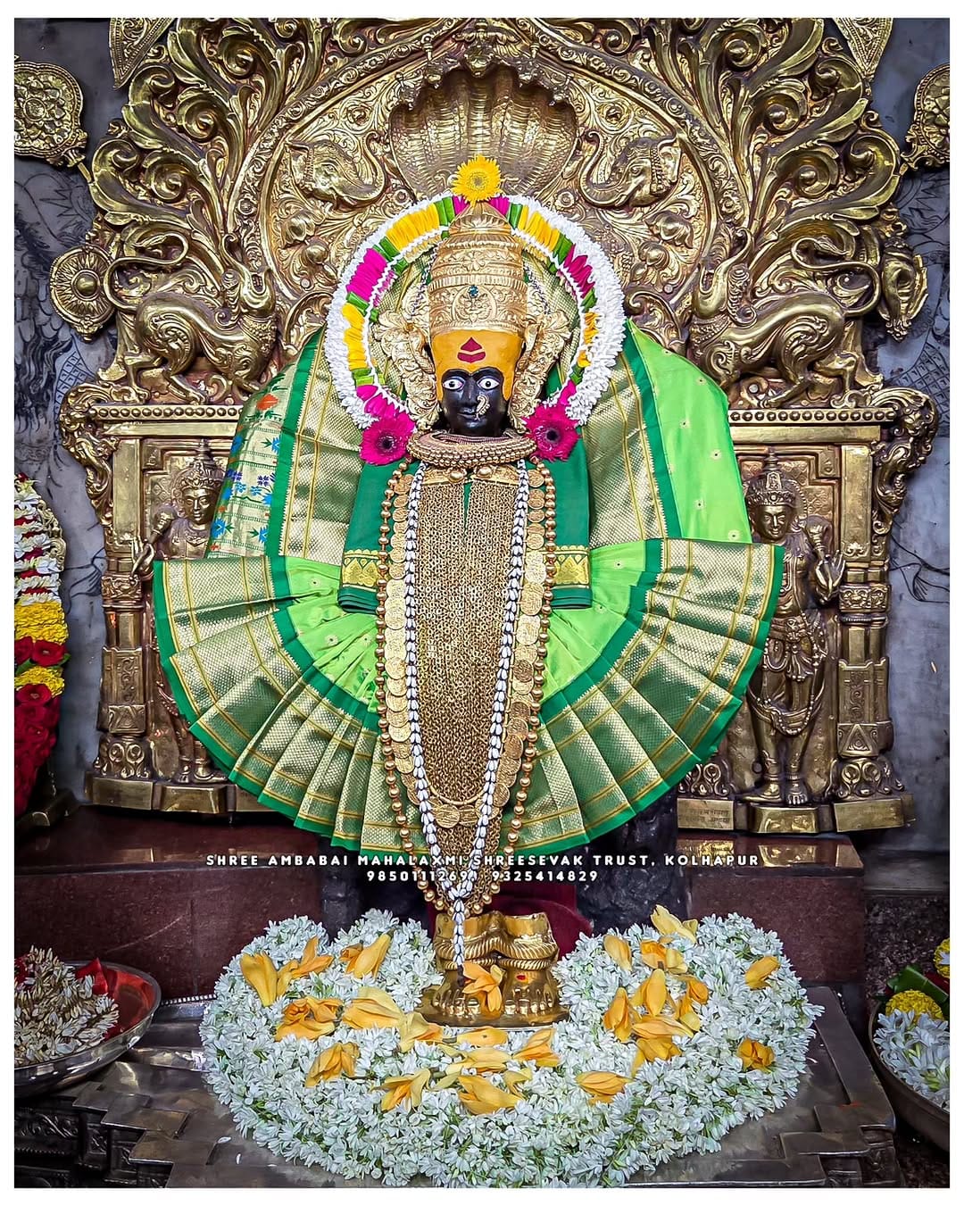 Post 6 by Ambabai / Mahalaxmi Temple on Instagram (image)