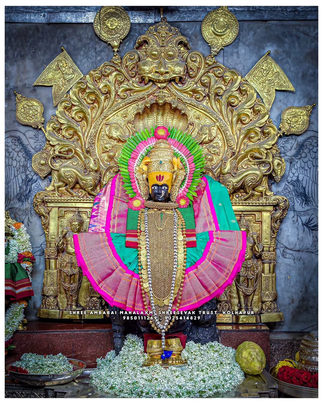 Post 5 by Ambabai / Mahalaxmi Temple on Instagram (image)