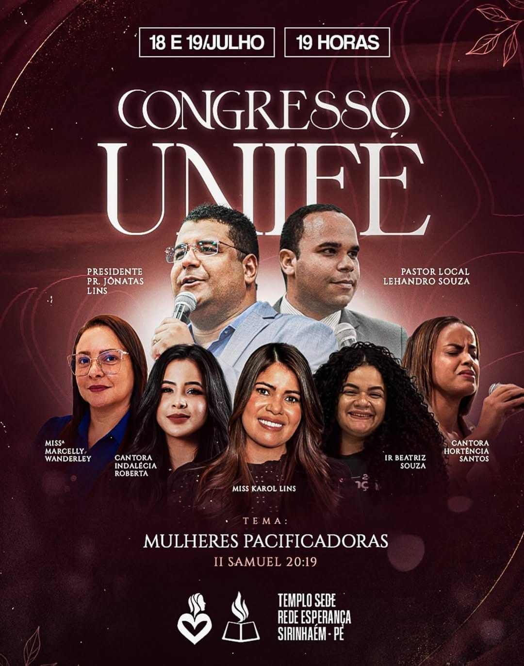 Post 3 by Igreja Rede Esperança em Sirinhaém on Instagram (image)