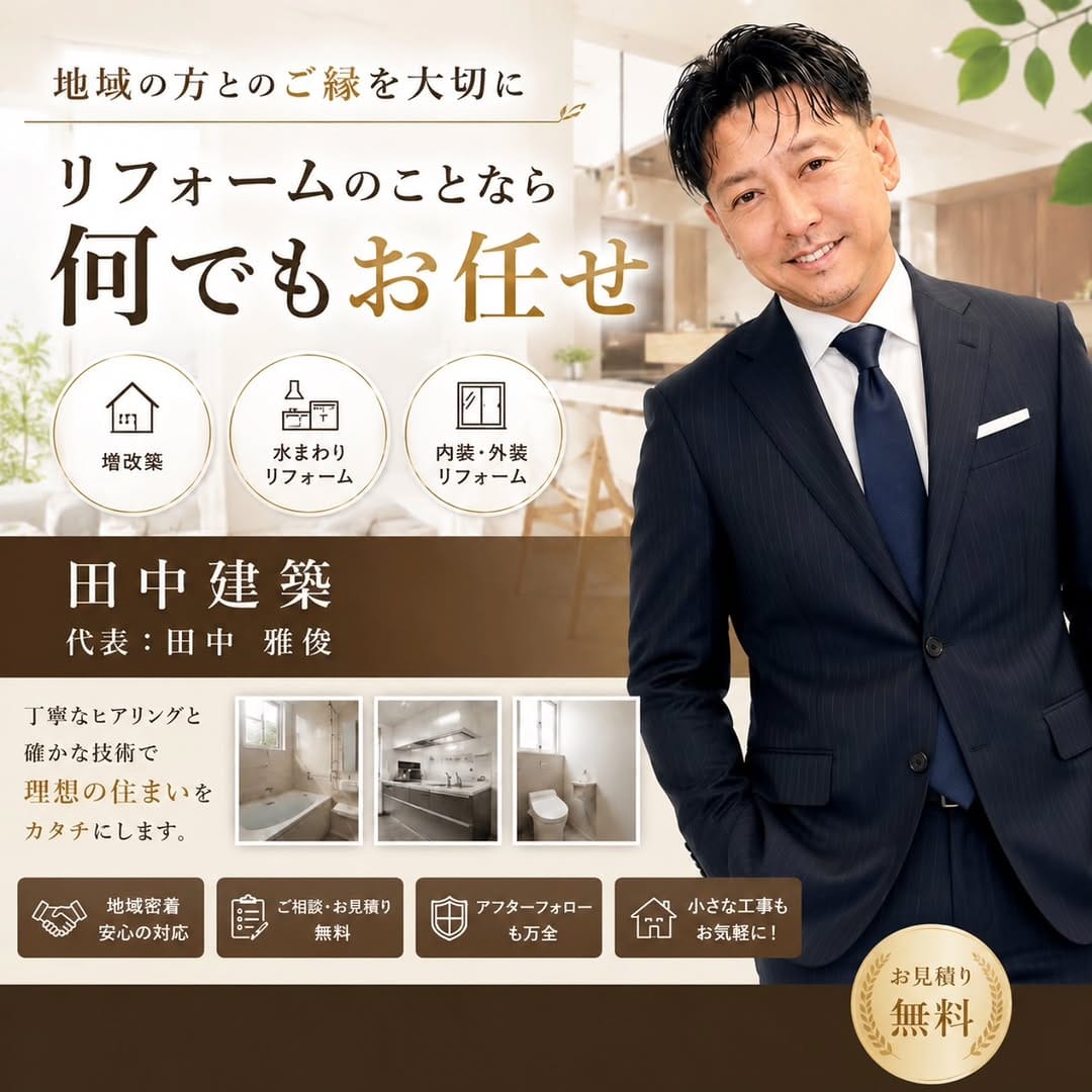 Post 5 by 田中 雅俊(田中建築) on Instagram (image)