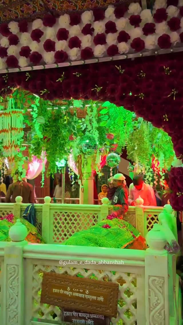Post 1 by MAKHDOOM DADA ABBANSHAH (R.A.) DARGAH SHARIF on Instagram (video)