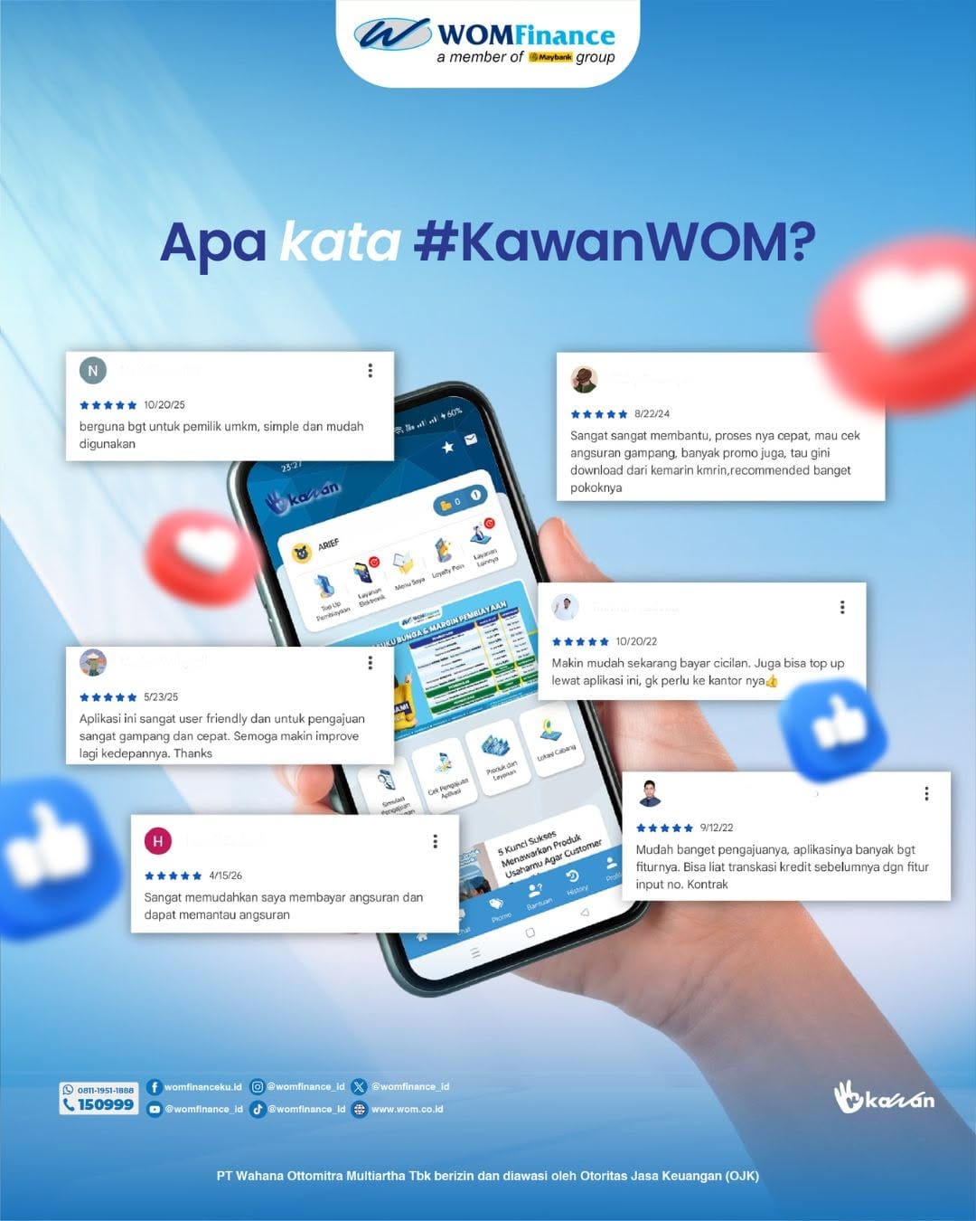 Post 5 by WOM Finance on Instagram (video)
