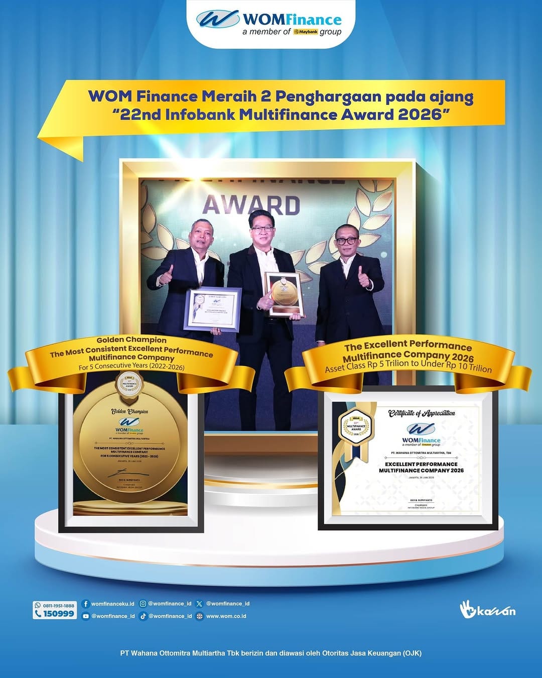 Post 4 by WOM Finance on Instagram (image)