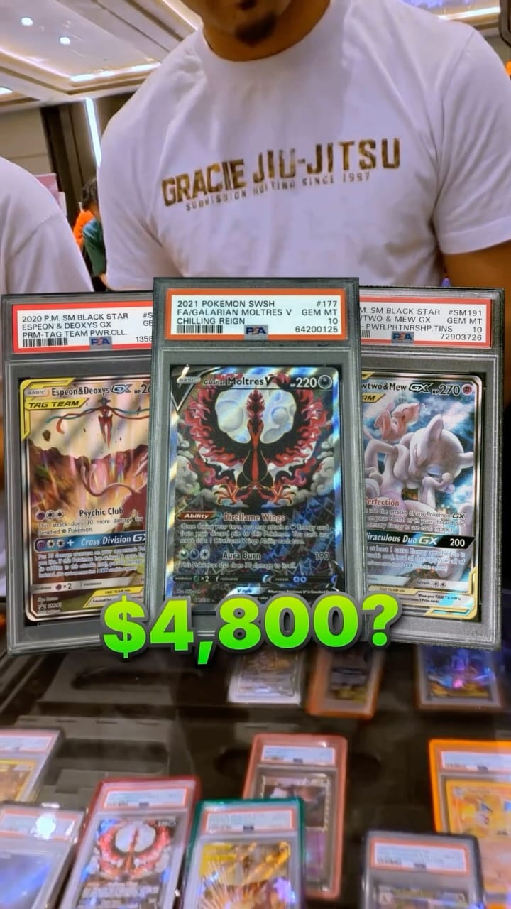Post 2 by Oyama’s Trading || Riki’s Pokemon TCG on Instagram (video)