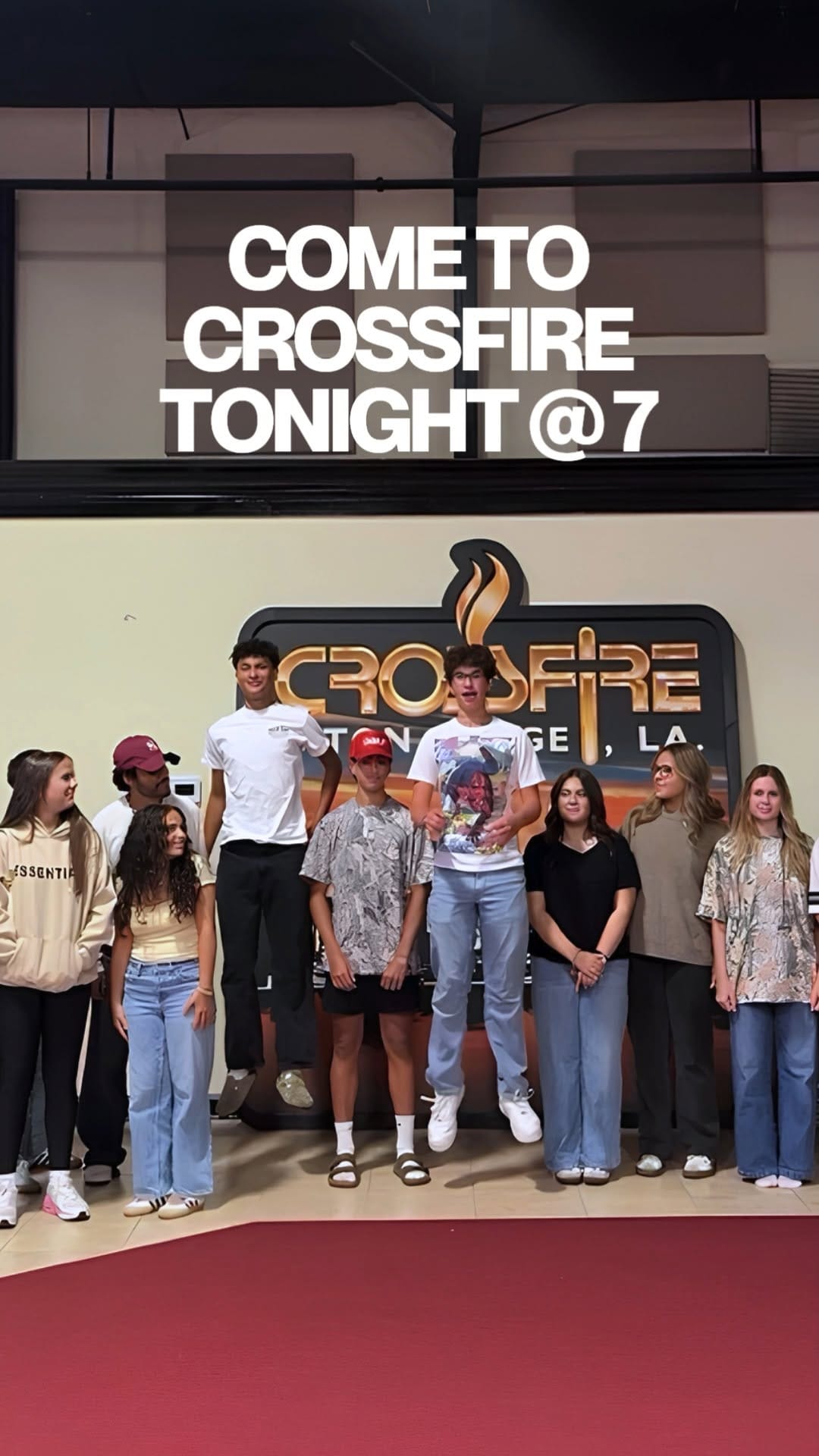 Post 3 by CROSSFIRE YOUTH MINISTRY on Instagram (video)