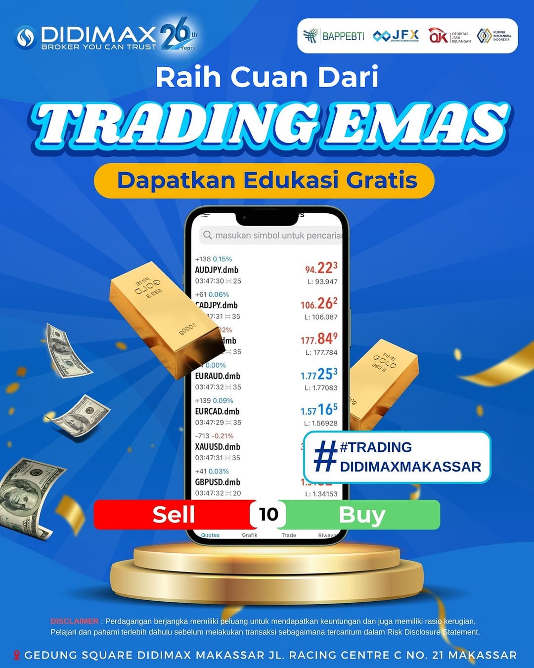 Post 1 by Didimax Official Makassar on Instagram (image)