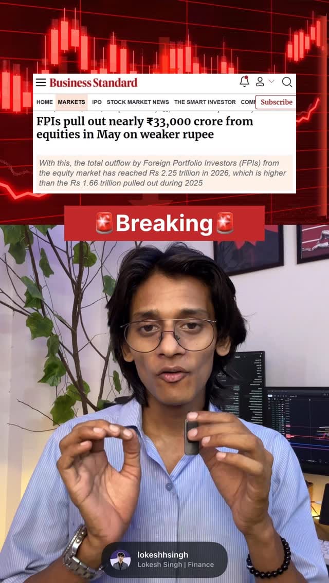 Post 7 by Lokesh Singh | Finance on Instagram (video)