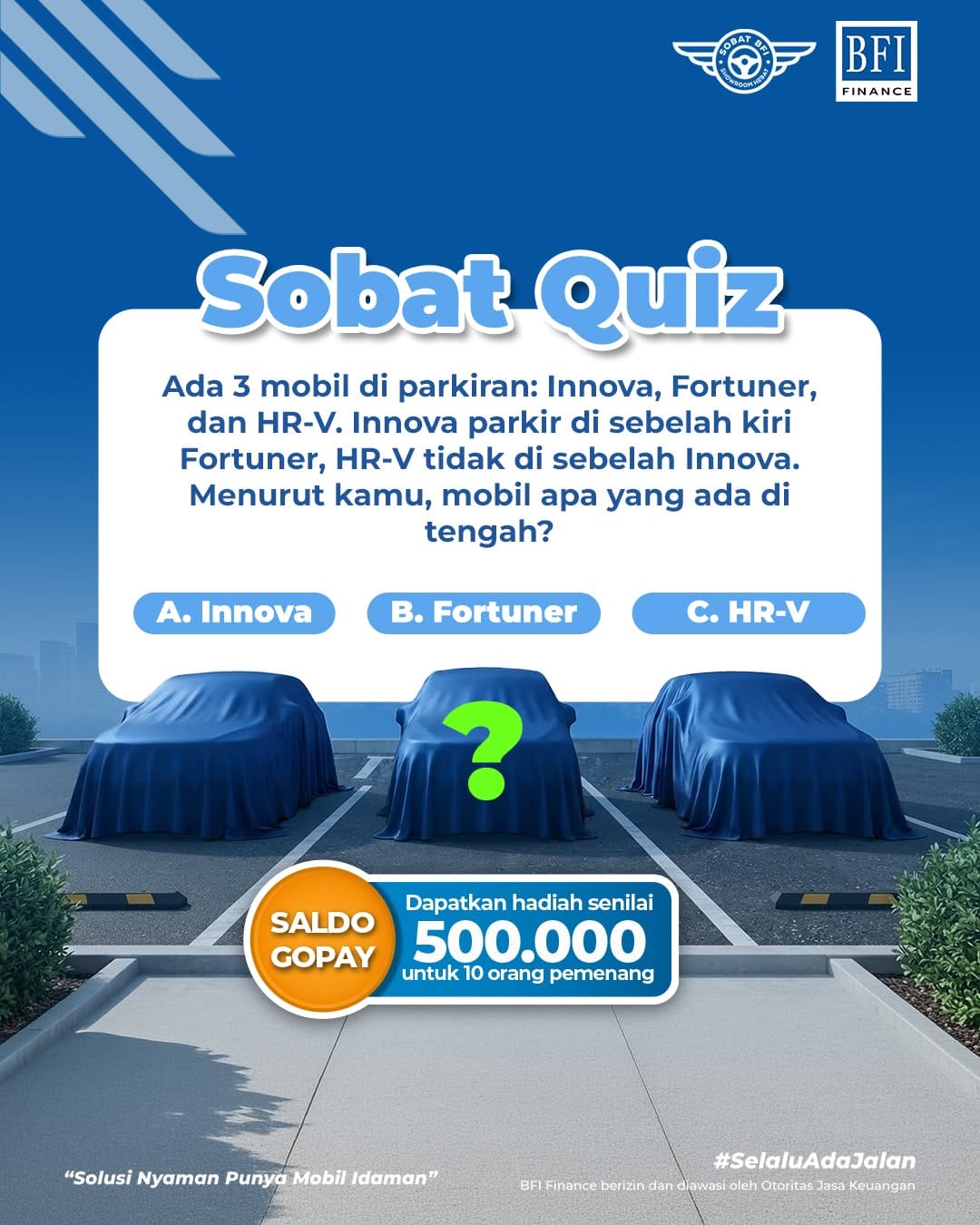 Post 3 by PT BFI Finance Indonesia Tbk. on Instagram (image)